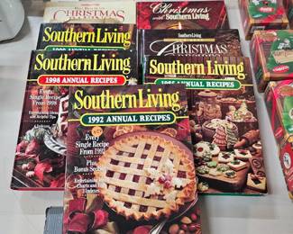 LOT OF SOUTHERN LIVING COOKBOOKS