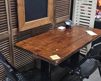 TABLE AND CHAIRS