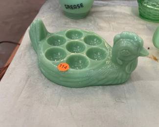 JADEITE EGG DISH