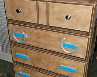WESTERN STYLE DRESSER / COWBOY