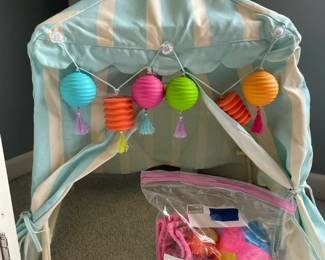 American Girl Cabana and Accessories
