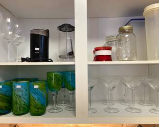 Wine & Martini Glasses