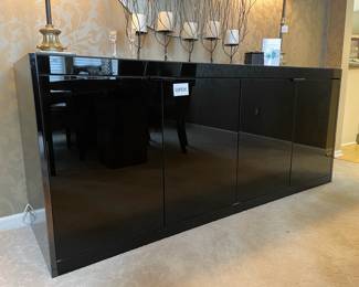 Black Buffet Cabinet