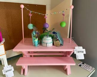 American Girl Chrissa Party Table and Treats