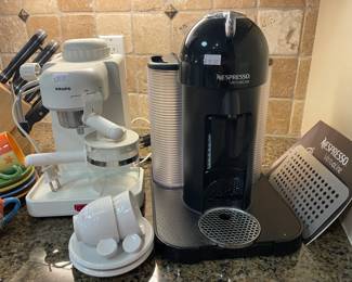 Nespresso Vertuoline Machine, Krups Espresso Machine