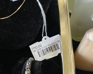 14k Gold Chain Necklace (BL)
