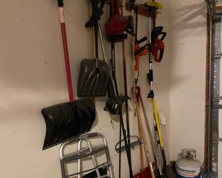 Shovels, rakes
