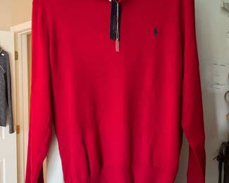Men's Clothing Sizes L, Brands Like: Tommy Bahama, Polo Ralph Lauren, Tommy Hilfiger, Robert Graham, Spyder, North Face, Sports Jerseys