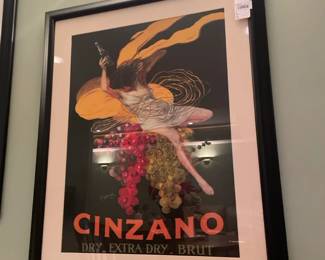 Cinzano Framed Print