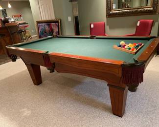 Beach Manufacturing Santa Ana Pool Table