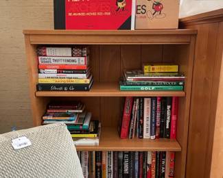 Fairfield Ebony Crackle Chair, Walt Disney Archives Taschen Box Set, Ethan Allen Bookshelves