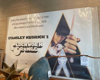 A Clockwork Orange Vtg. W. E. Berry Poster