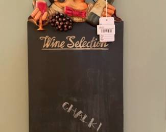 Wine Selection Chalkboard