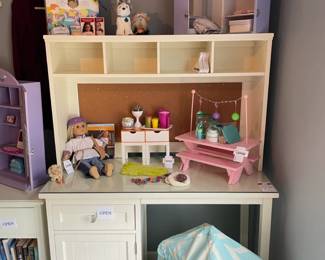 Pottery Barn Teen Beadboard Space Saving Desk