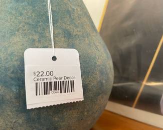 Ceramic Pear Decor