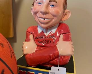 Clay Art MAD Cookie Jar
