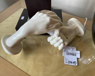 Hand Lamp by Nancy Funk Ceramics