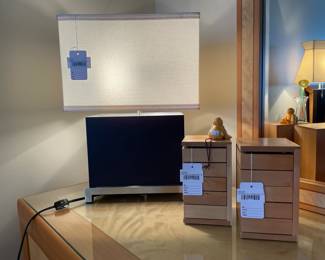 Contemporary Block Shaped Lamp, Contemporary Jewelry Box (A), Contemporary Jewelry Box (B)
