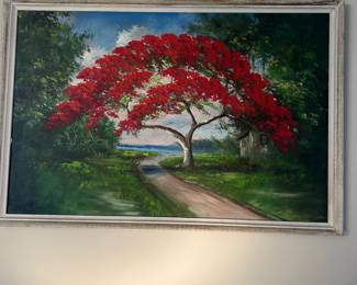 Original Florida highwaymen  painting