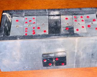 Marble Domino Set