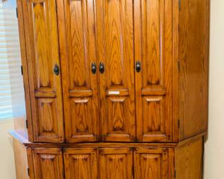 Enclosed Cabinet Desk