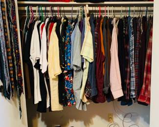 Men's Clothing - Size Large/XL - Men's Shoes