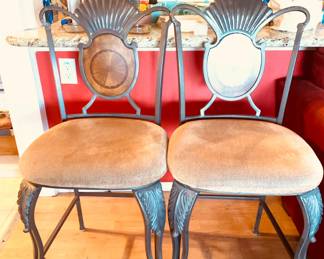 (2) barstools