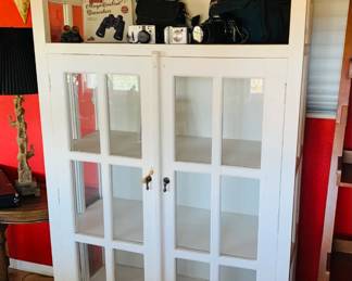 White Display Cabinet