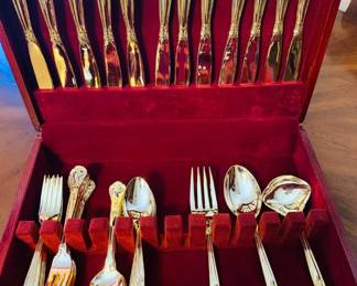 Flatware Set in Box - Not Sterling