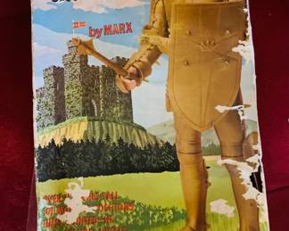 Vintage Gold Knight in Box