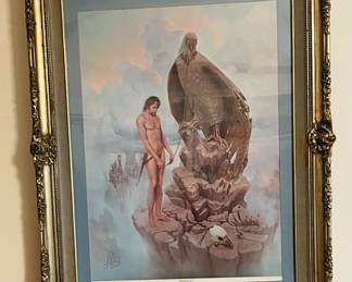 1972 "Conflict" Art by John Pitre