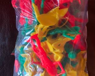 Close-up Vintage Cowboy & Indians