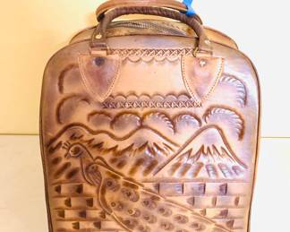 Leather Bowling Bag - New