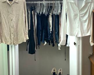 Women's Clothing Size S-M - Many New with Tags - Size 10 Shoes