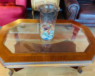 Wood / Glass Coffee Table
