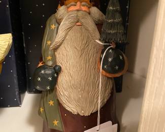 Williraye Santa Holding Tree Figure