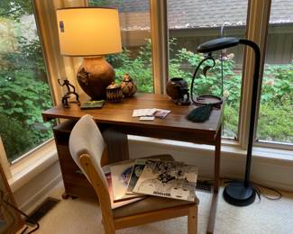 OttLite Floor Lamp, Modern Desk
