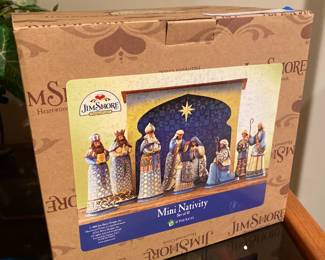 Jim Shore mini nativity set