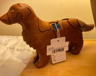 Peter Chapman Wood Dog Puzzle