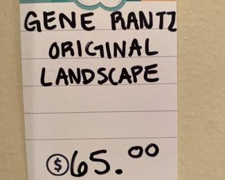 Gene Rantz original landscape