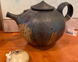 Handmade Stoneware Ceramic Teapot