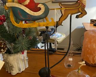 Santa's Sleigh Balance Toy