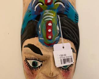 Vintage Wood Mask