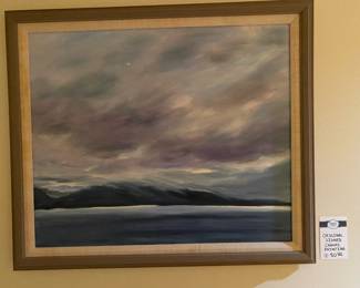 Original signed canvas painting