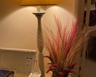 Artisan style floor lamps