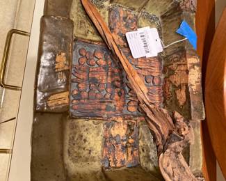 Ceramic Pottery Art Tray