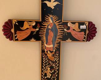 Mel Rivera Wooden Cross