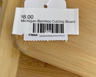Michigan Bamboo Cutting Board