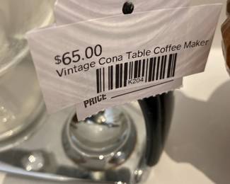 Vintage Cona Table Coffee Maker