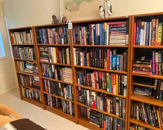 Books, Decorative Wood Penguin Set